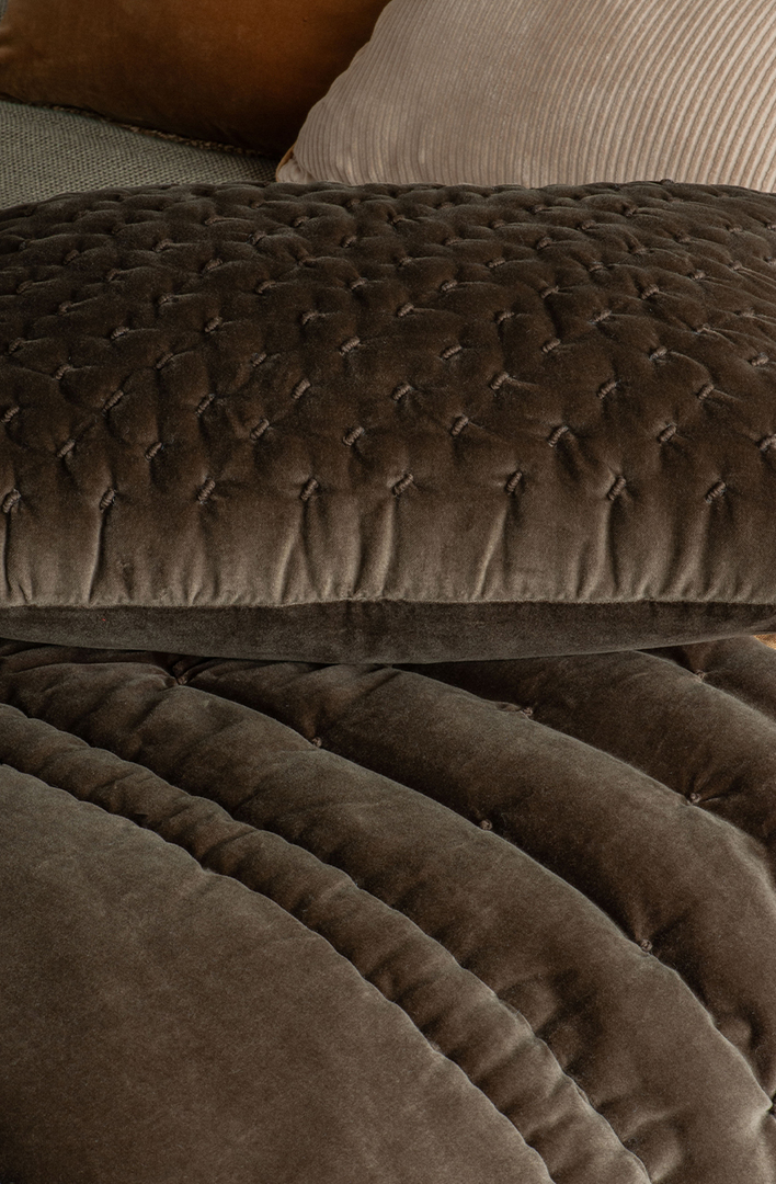 Bianca Lorenne Mica Cocoa Comforter | Luxury Velvet Comforter NZ image 1